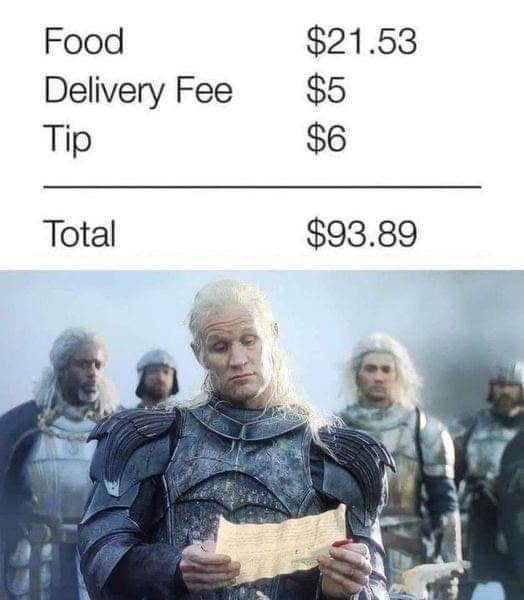 Food 2153 Delivery Fee 5 Tip 6 Total 9389