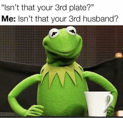 Isnt that your 3rd plat Me Isnt that your 3rd husband