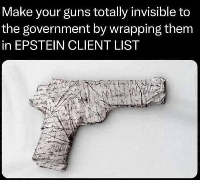 V ETCRY V R el 1 VAT YIS o R o the government by wrapping them in EPSTEIN CLIENT LIST