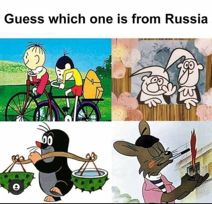 Guess which one is from Russia