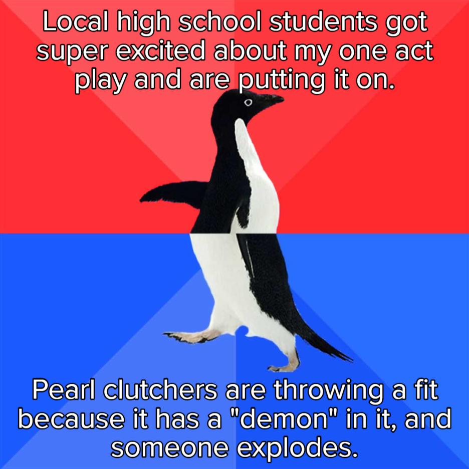 HorekHalieln Selele K eSl elels superexcitediaboutmy oneact playandiaielputting it om REEI eSS EIE thhrowing alfit oleR IS e IS el elSlnalola i N Tafe SelmEeEelelels