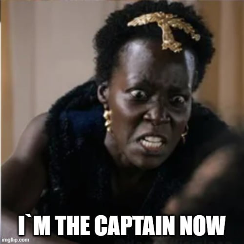 I'M THE CAPTAIN NOW