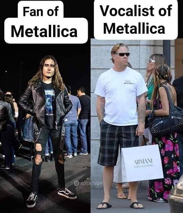 Vocalist of Metallica