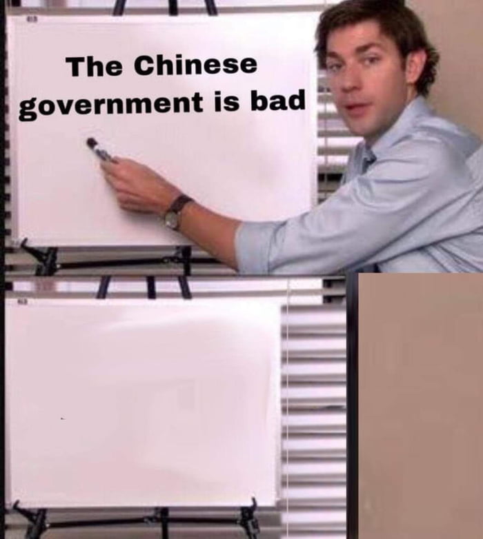 The Chinese government is bad