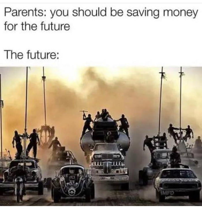 Parents you should be saving money for the future The future