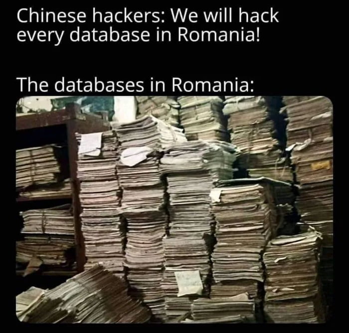 Chinese hackers We will hack SEIA Bl s EN RN Ne I ERIEY The databases in Romania f P