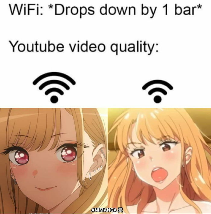 WiFi Drops down by 1 bar Youtube video quality