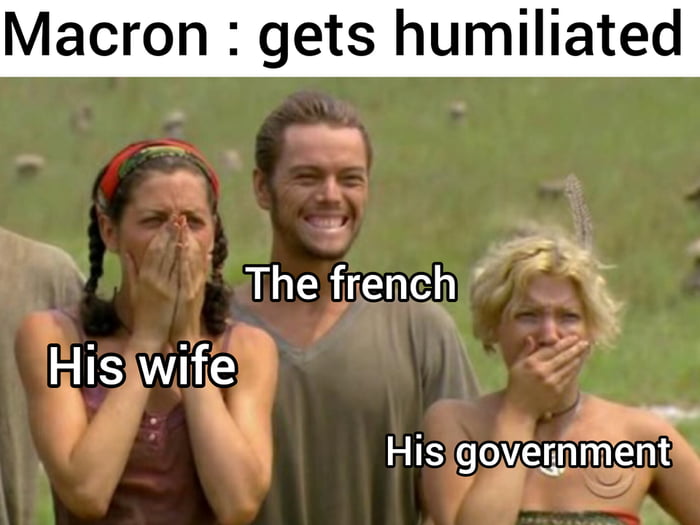 Macron gets humiliated ULENIEE S Hisiwitelh His goer nm 7