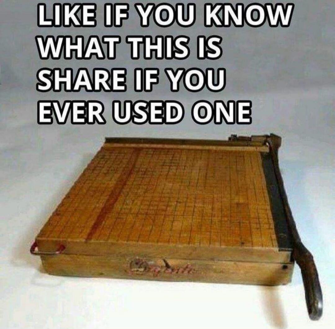 LIKE IF YOU KNOW WHAT THIS IS SHARE IF YOU EVER USED ONE