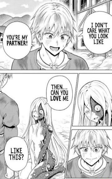 YOU'RE MY PARTNER!
I DON'T CARE WHAT YOU LOOK LIKE
THEN... CAN YOU LOVE ME
LIKE THIS?