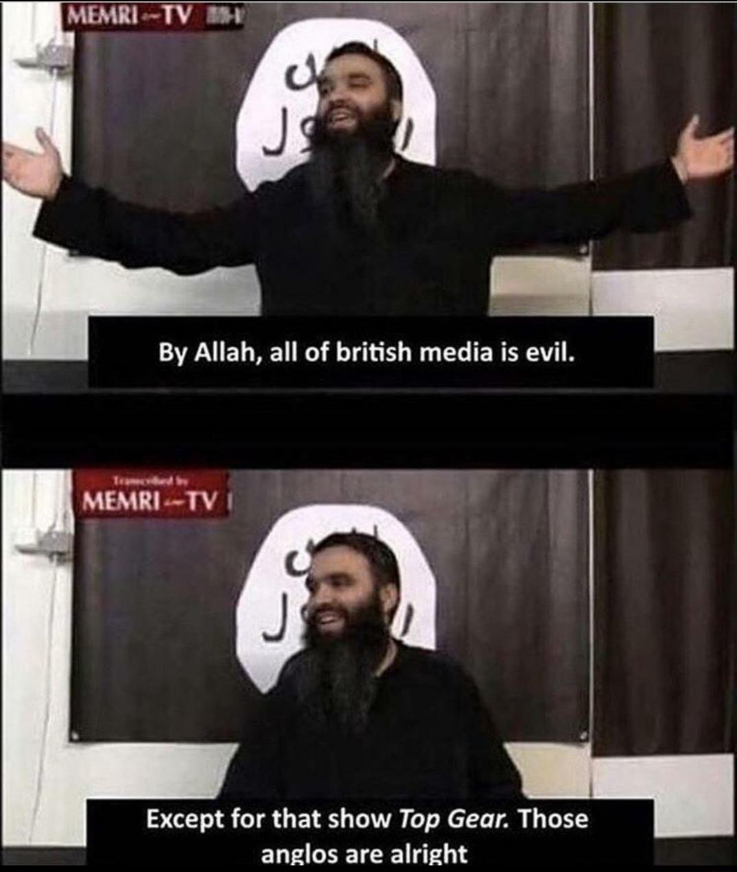 MEMRI TV 84 Except for that show Top Gear Those anglos are alright