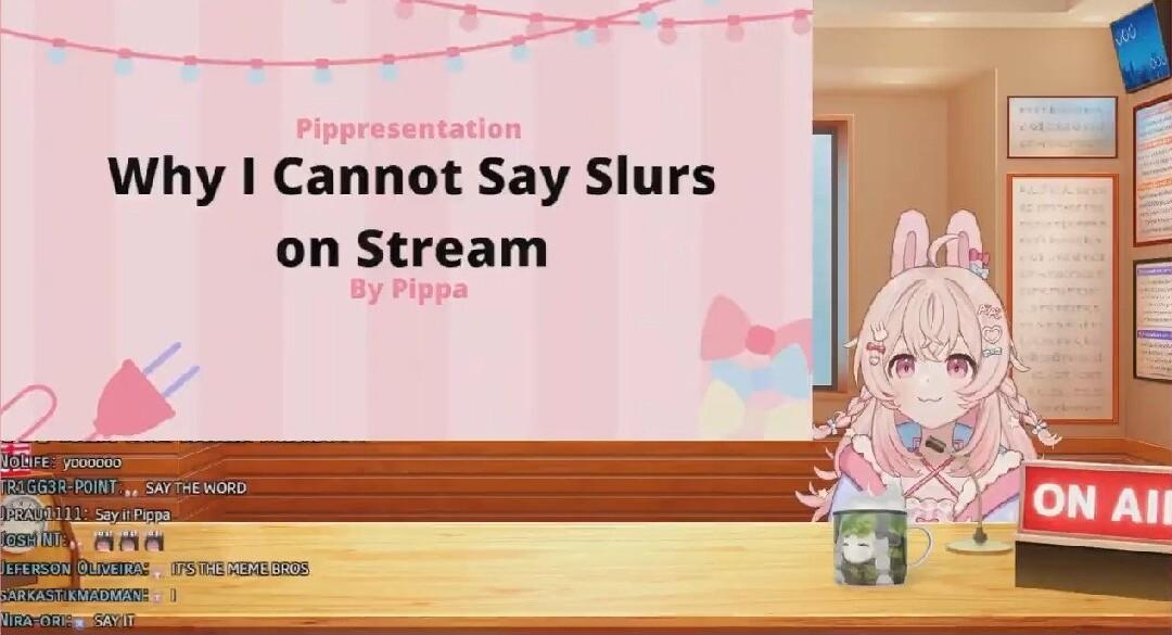 Why Cannot Say Slurs on Stream