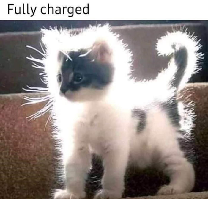 Fully charged