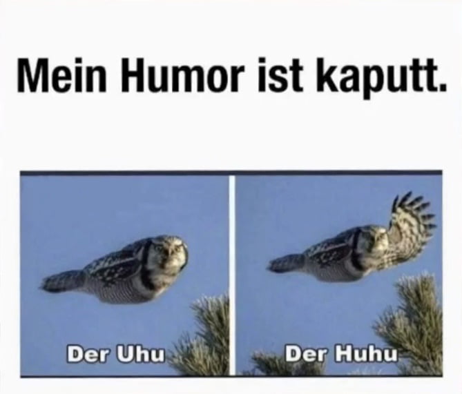 Mein Humor ist kaputt