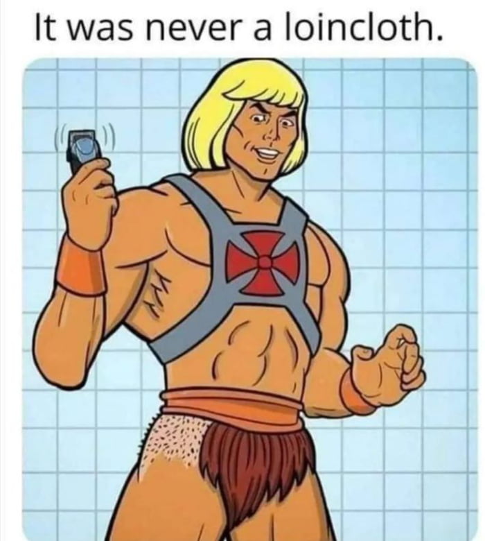 ik was never a loincloth EE