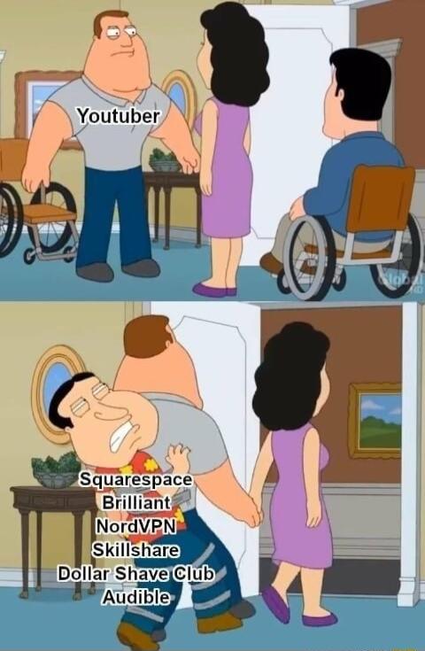 v Youtuber