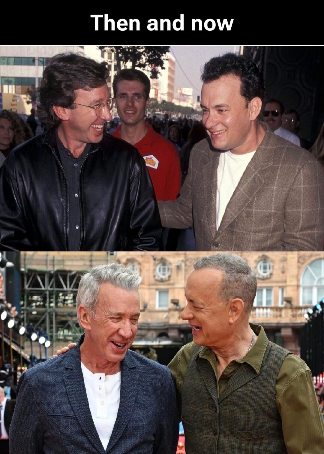 Then and now