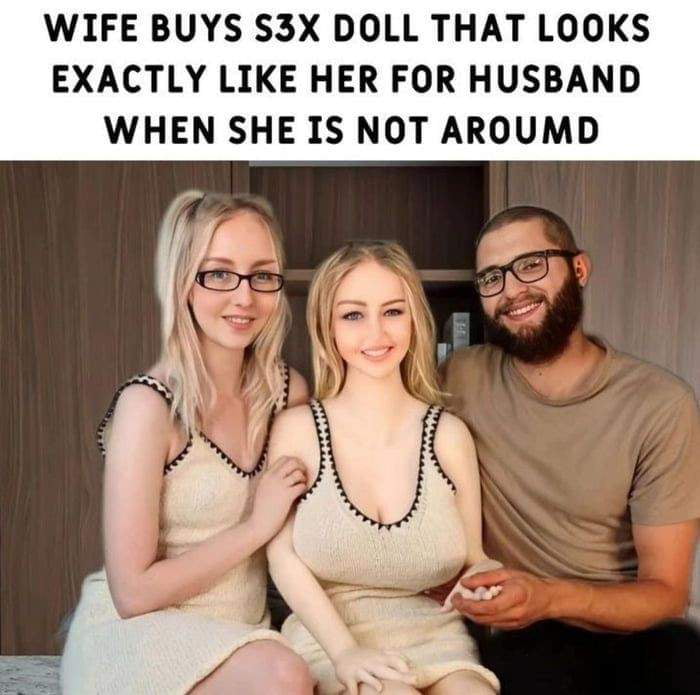 WIFE BUYS S3X DOLL THAT LOOKS EXACTLY LIKE HER FOR HUSBAND WHEN SHE IS NOT AROUMD