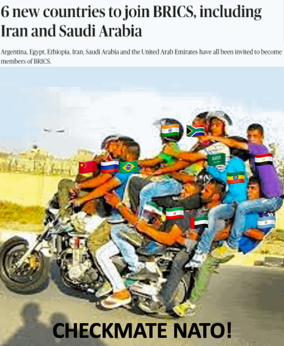 6 new countries to join BRICS including Iran and Saudi Arabia Ehlopk ran S v KMATE NAT