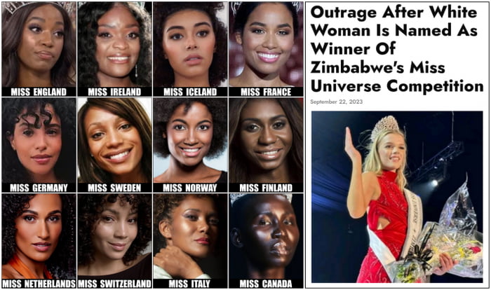 Woman Is Named As Winner Of Zimbabwes Miss Universe Competition
