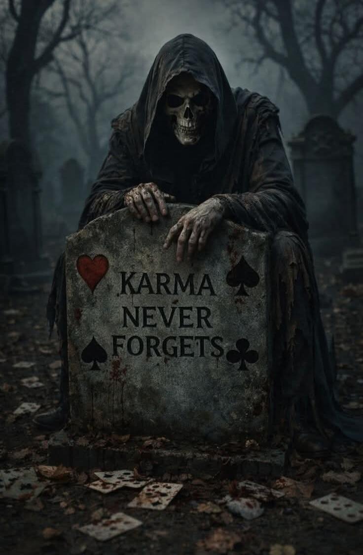 KARMA NEVER FORGETS