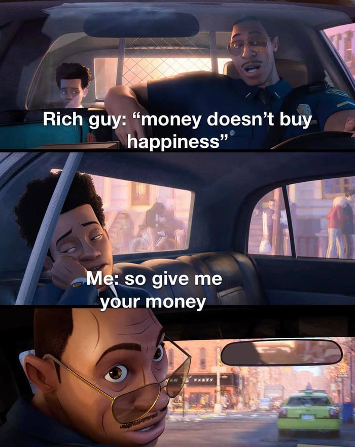 Rlch guy money doesnt buy 2 happiness