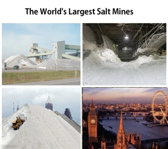 The Worlds Largest Salt Mines