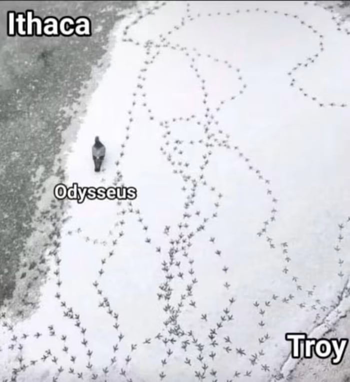 Ithaca Odysseus Troy