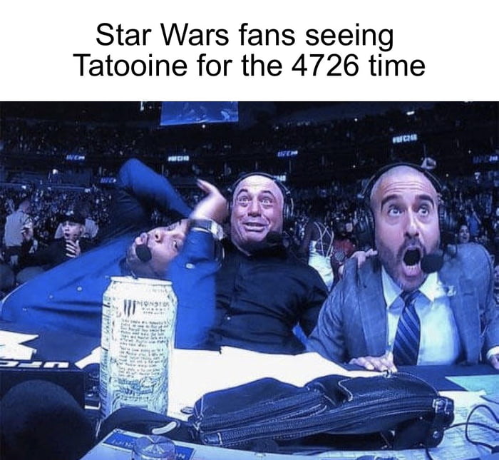 Star Wars fans seeing Tatooine for the 4726 time