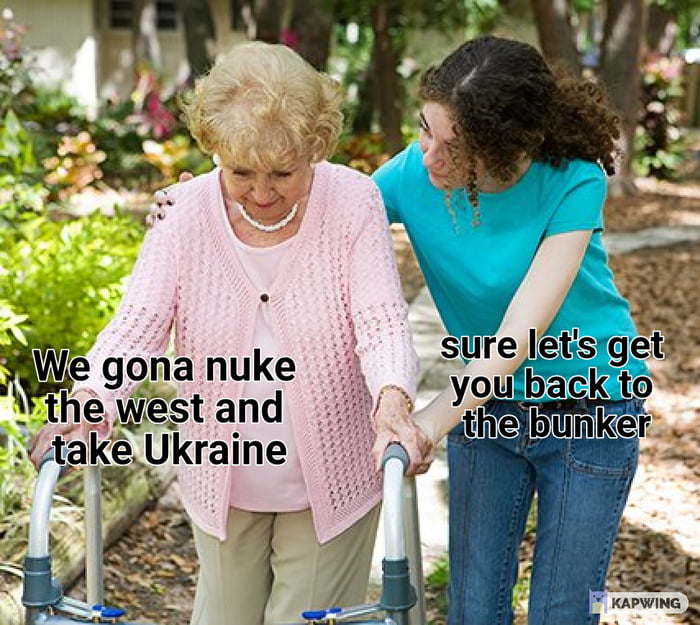 Wegona nuke Wthe west and ftakeUkralne