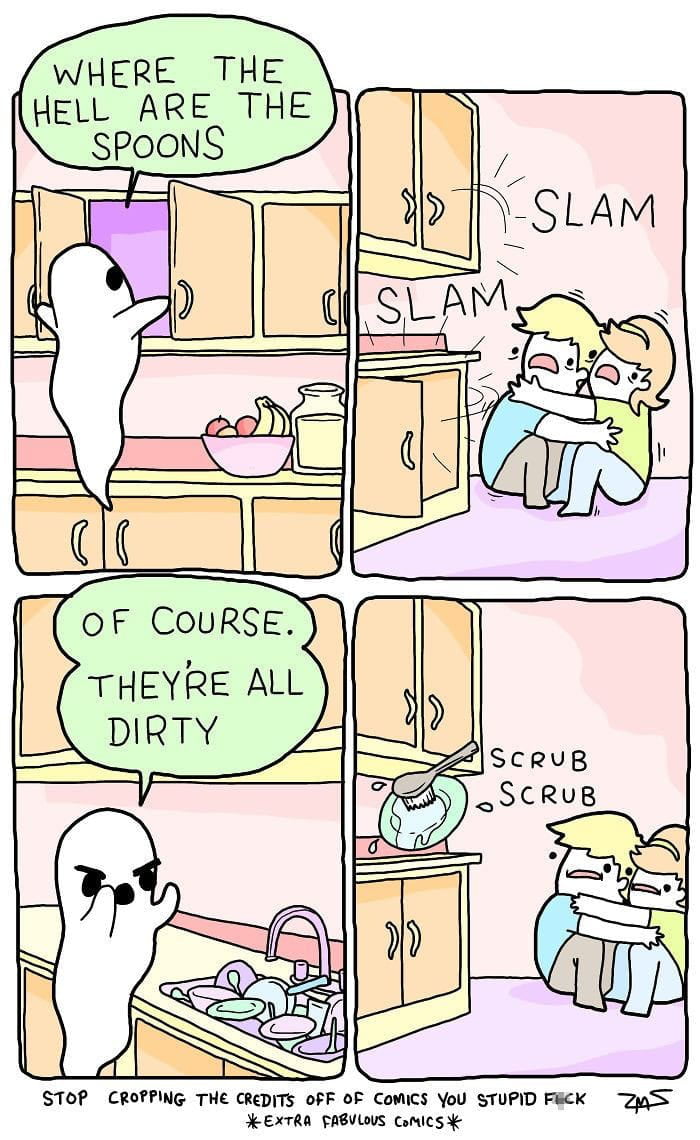 WHERE THE HELL ARE THE SPOONS