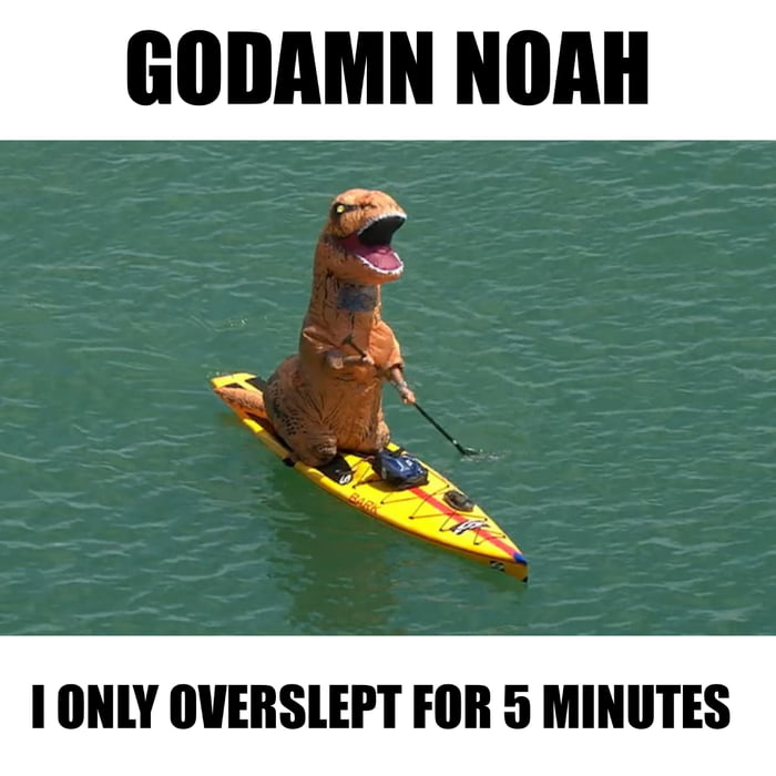 e 1 ONLY OVERSLEPT FOR 5 MINUTES