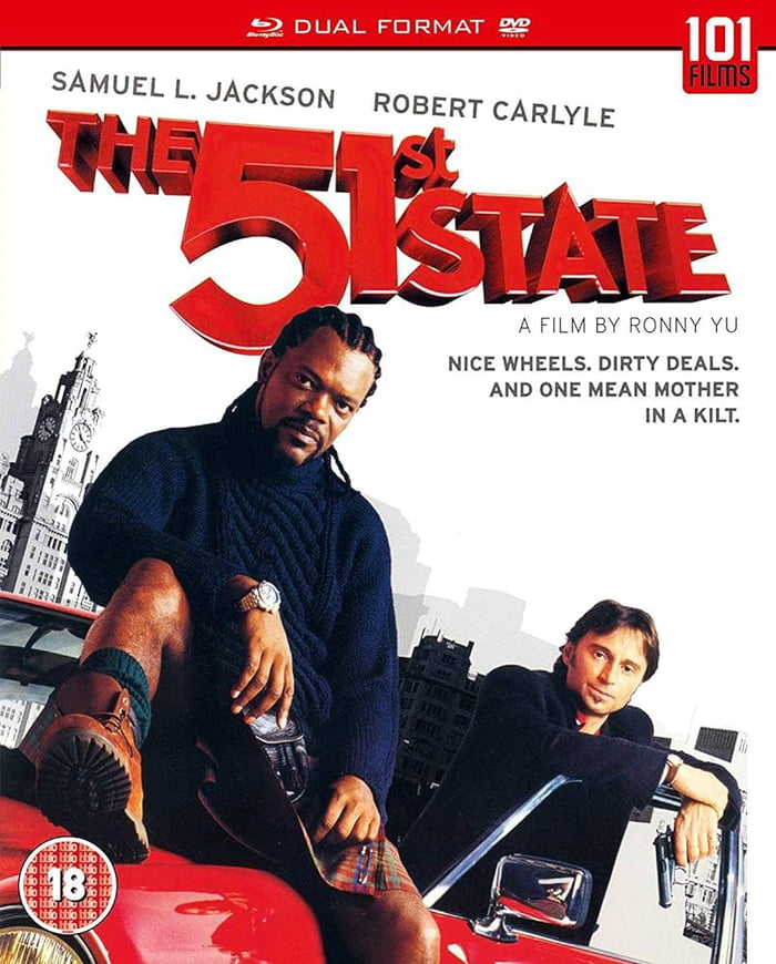 SAMUEL L JAcKsoN fums hy ROBERT CARLYLE L ty Sicuse LM BY RONNY YU NICE WHEELS DIRTY DEALS AND ONE MEAN MOTHER INAKILT