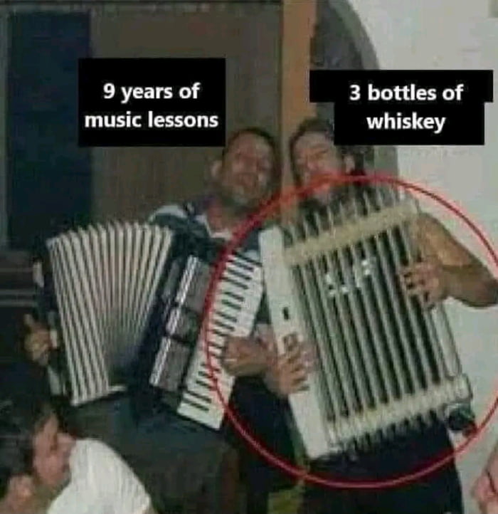 9 years of music lessons