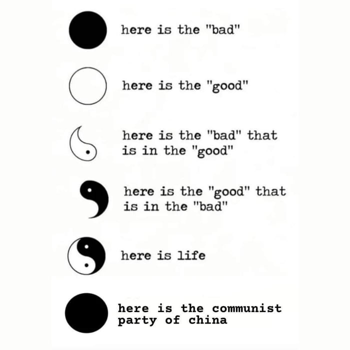 QL OO here is the bad here is the good here is the bad that is in the good here is the good that is in the bad here is life here is the communist party of china