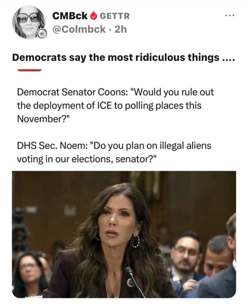 Democrats say the most ridiculous things ....

Democrat Senator Coons: 