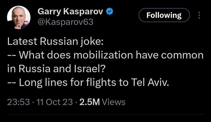 cETGCE L ETLTR Following Kasparov63 CHSTESEL Y X What does mobilization have common QIAVESEEN ST B KA I EER TR R R I WAVIVA 2353 11 Oct 23 25M Views