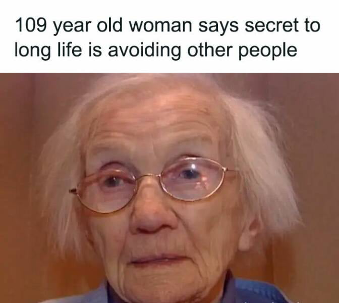 109 year old woman says secret to long life is avoiding other people