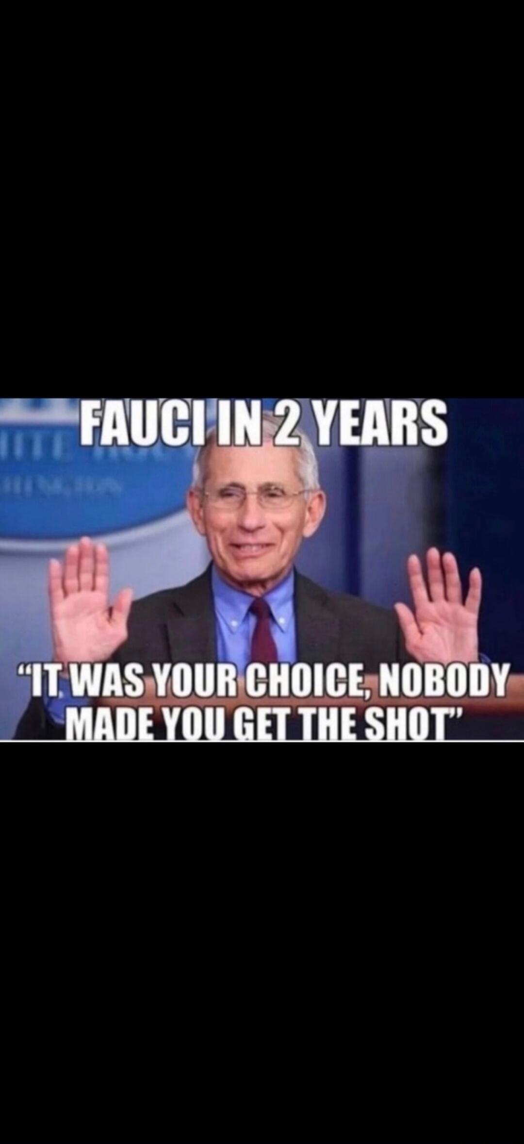 FAUCI IN 2 YEARS
