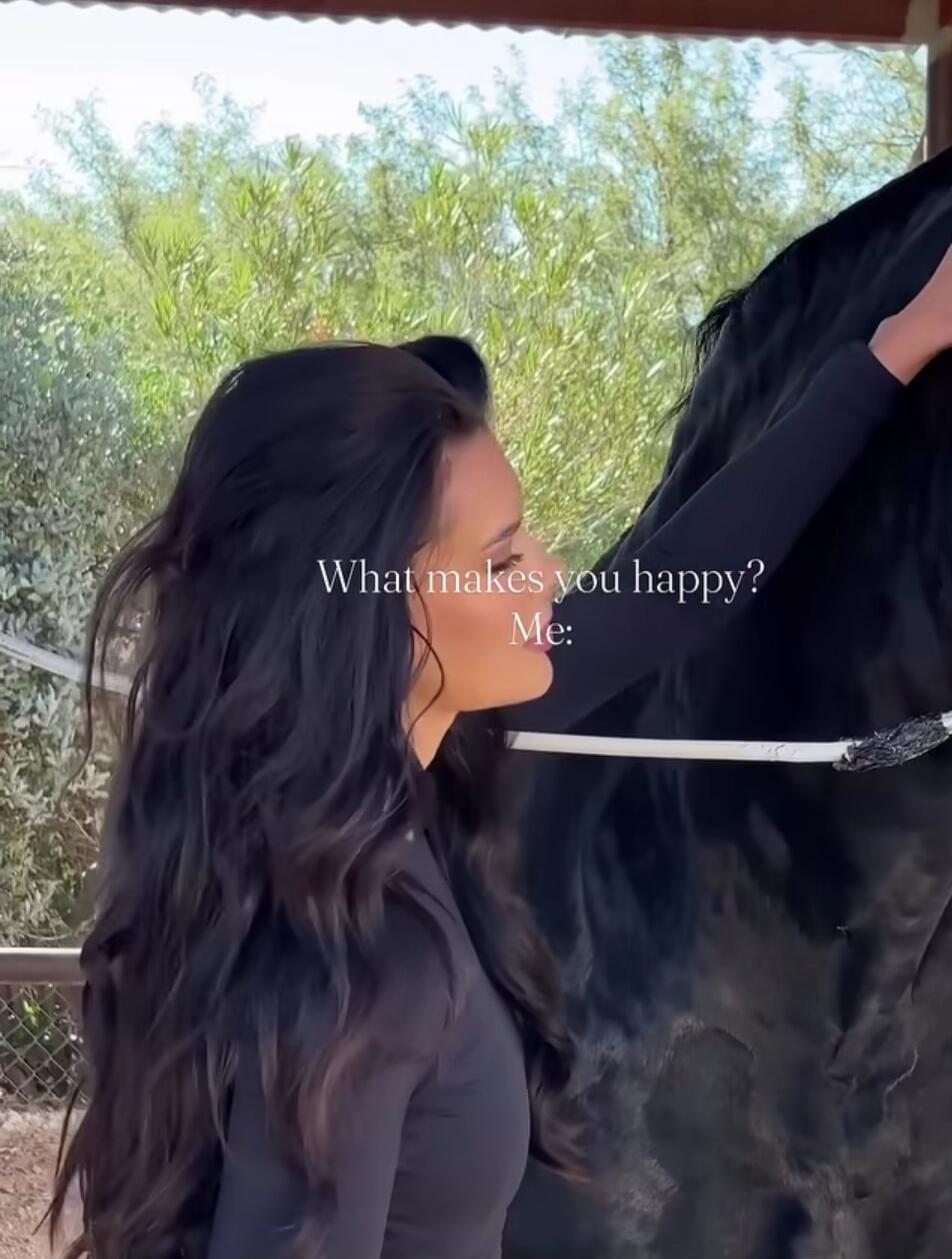 What makes you happy? Me: