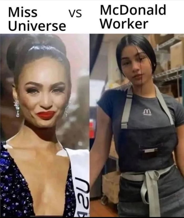 Miss vs McDonald Universe Worker