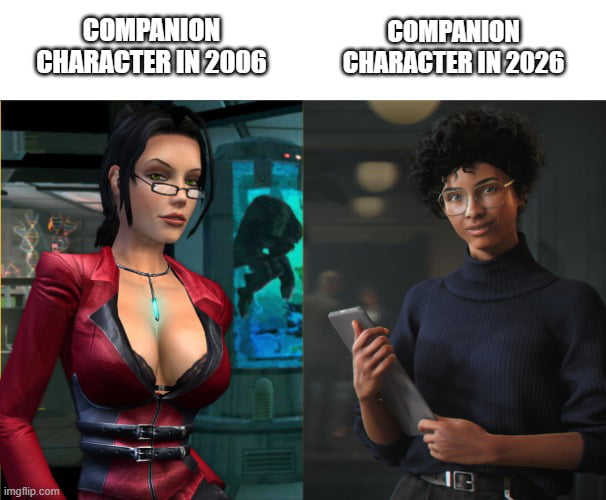 COMPANION CHARACTER IN 2006 COMPANION CHARACTER IN 2026