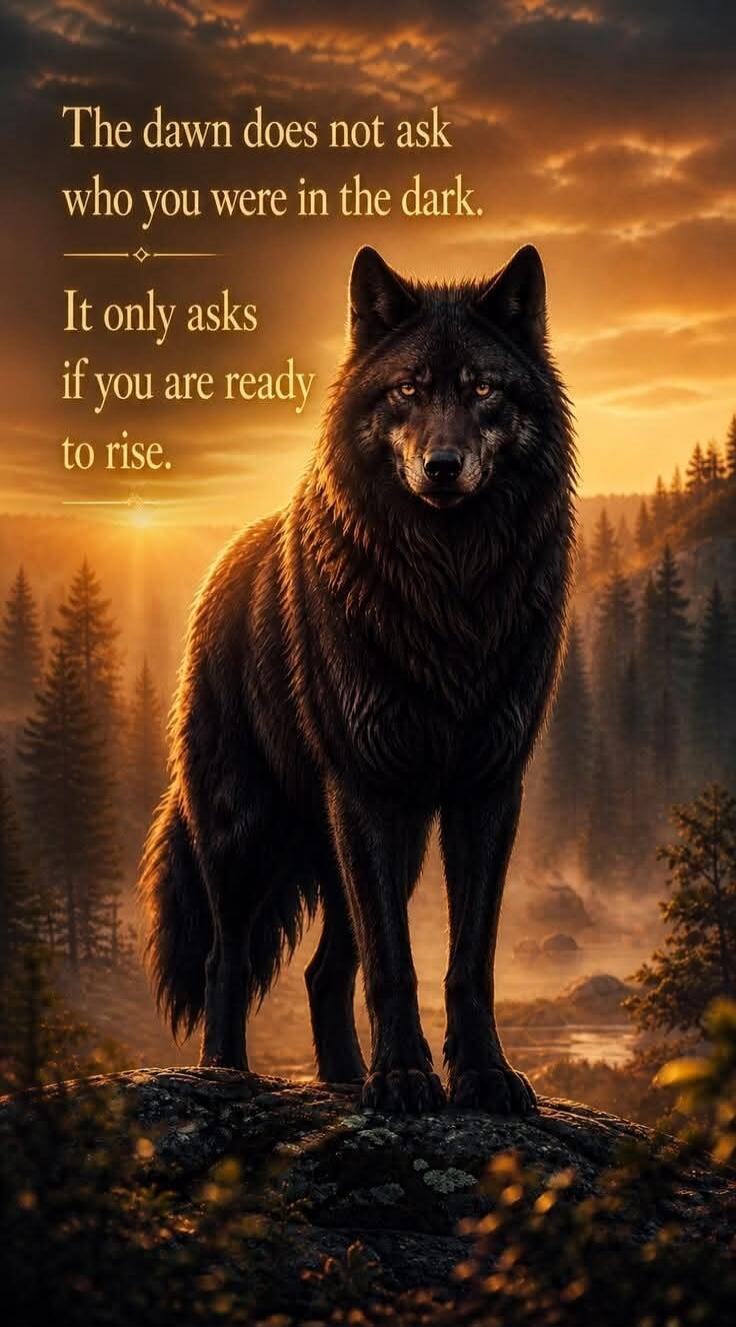 The dawn does not ask who you were in the dark. It only asks if you are ready to rise.