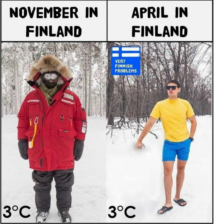 NOVEMBER IN APRIL IN FI_ILAND FINLAND