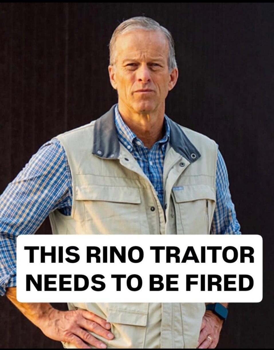 THIS RINO TRAITOR NEEDS TO BE FIRED