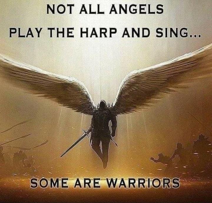 NOT ALL ANGELS PLAY THE HARP AND SING