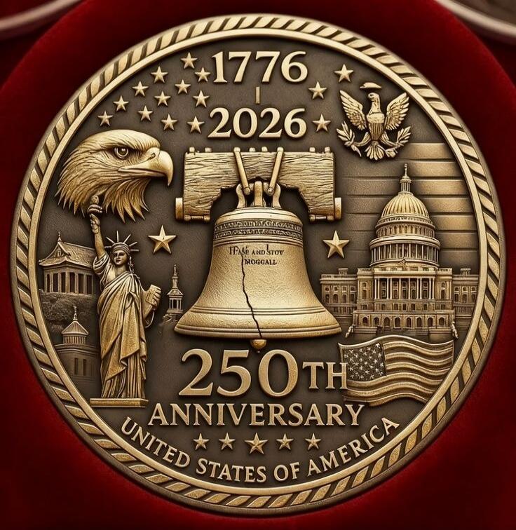 1776 2026
250th Anniversary
United States of America