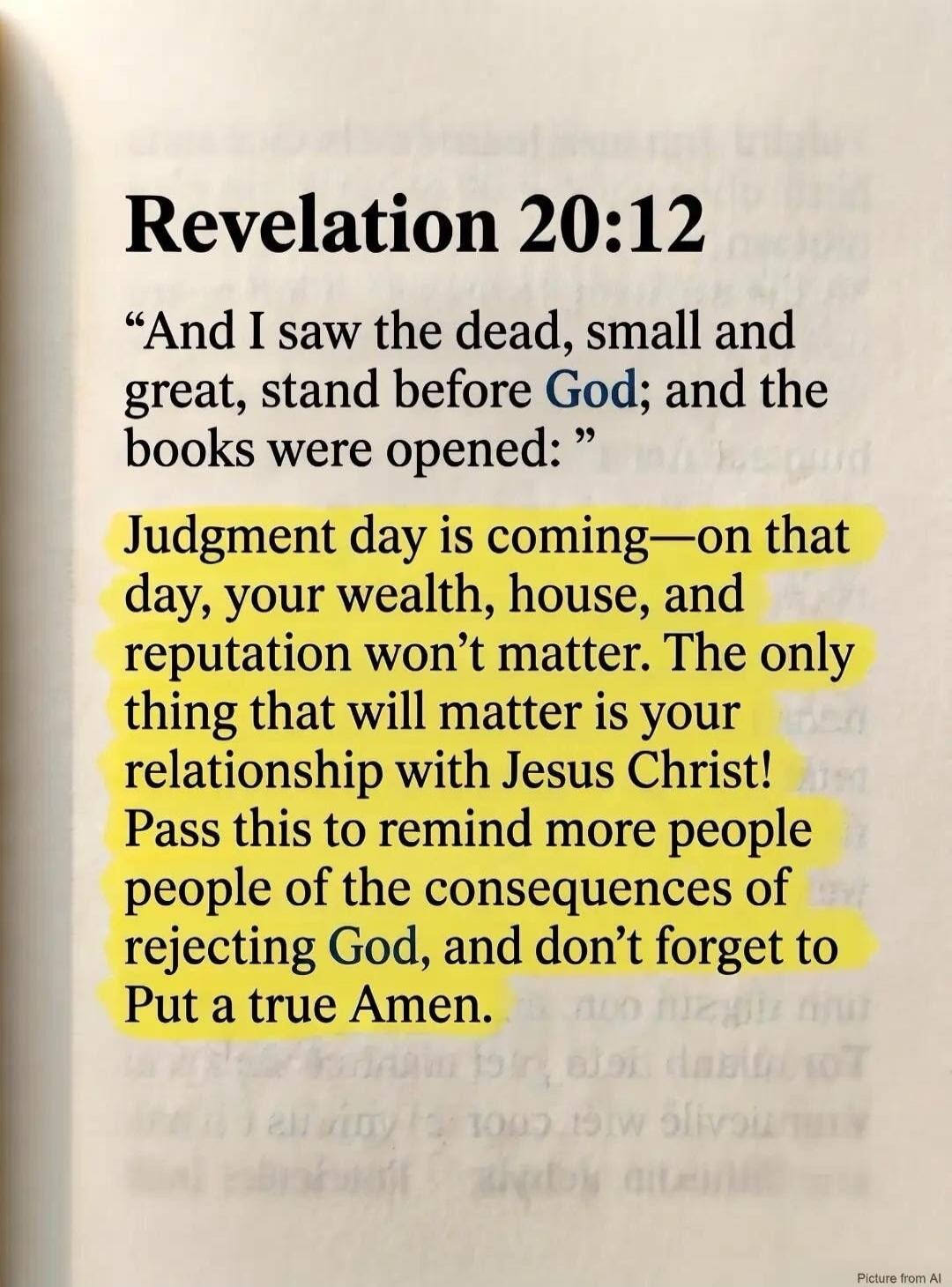 Revelation 20:12

