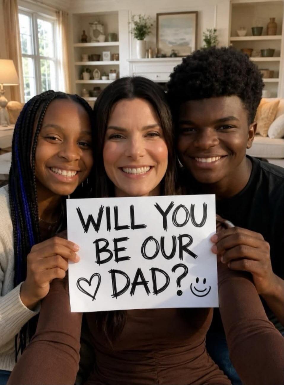 WILL YOU BE OUR DAD? ❤️ 😊