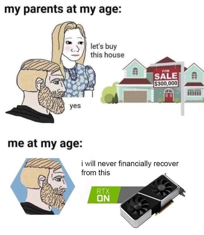my parents at my age i will never financially recover from this